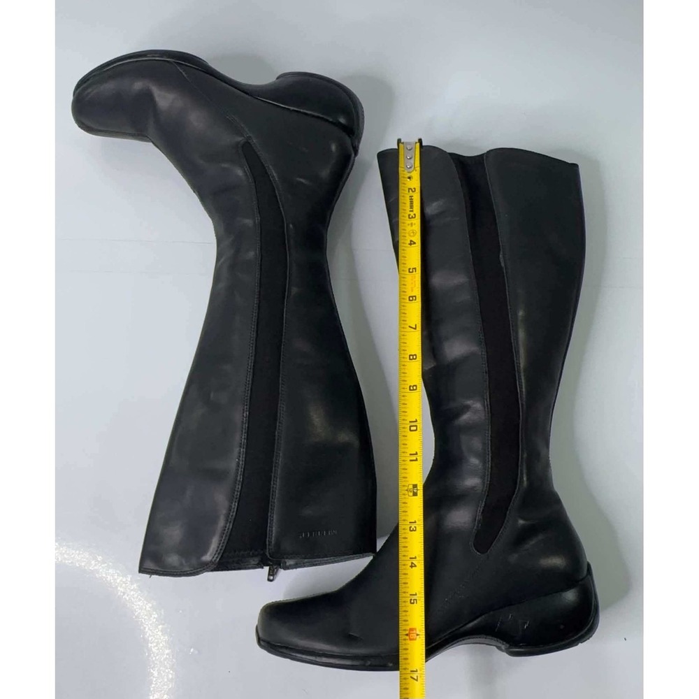Merrell Spire Peak J43402 Womens 8.5 Waterproof Leather Tall Boots Y2K Black - Picture 12 of 12